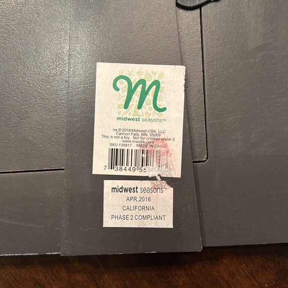 Love and laughter wood frame - Picture 3 of 4